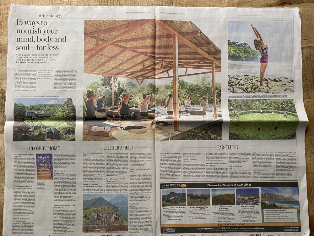 Telegraph Travel - Tigmi Morocco - YOAS Yoga Retreats